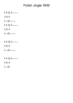 Polish Jingle 1939