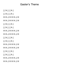 Gaster's Theme