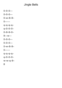 Jingle Bells "Left Hand"