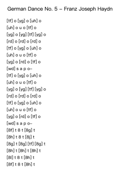German Dance No. 5