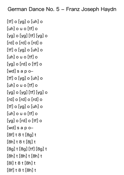 German Dance No. 5