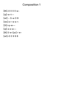 Composition 1