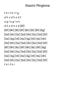 Xiaomi Ringtone