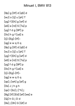 Minuet I, BWV 813