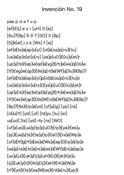 Invention No. 19 in A Minor, BWV 784