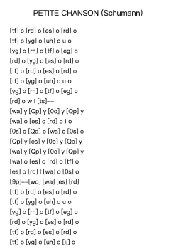 Petite Chanson