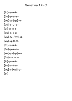 Sonatina in C Major