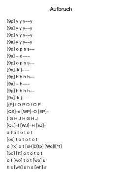 Aufbruch