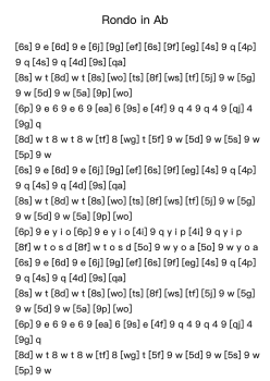 Rondo in A-flat Major