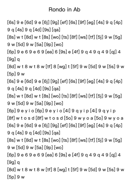 Rondo in A-flat Major
