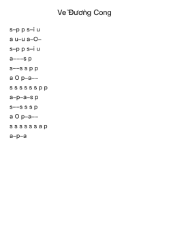 Vẽ Đường Cong