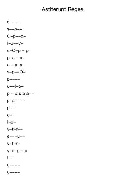 Astiterunt Reges