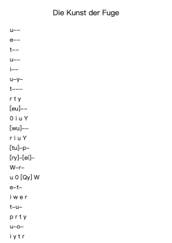 Die Kunst der Fuge, BWV 1080: Contrapunctus 4