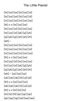 The Little Pianist Op. 823, No. 25