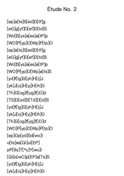 Etude No. 2