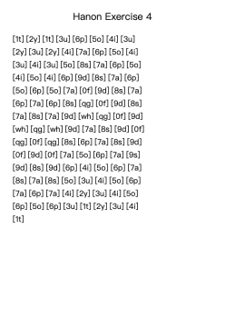 Exercises for the Virtuoso Pianist, Book 1: No. 4 in C Major