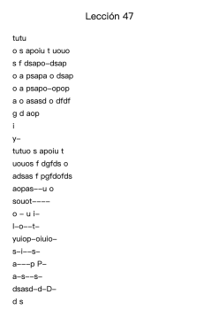 Eslava Method for Piano - Lección 47
