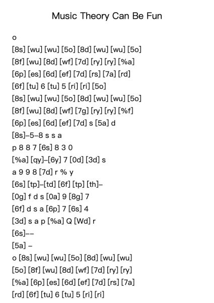 Music Theory Can Be Fun