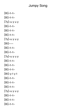 Jumpy Song