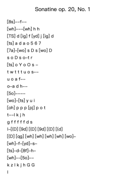 Sonatine Op. 20, No. 1