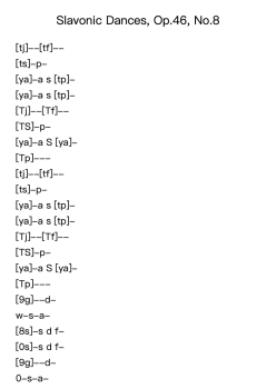 Slavonic Dances, Op.46, No.8 "Furiant"