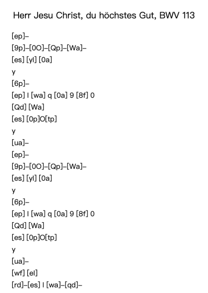Herr Jesu Christ, du höchstes Gut, BWV 113