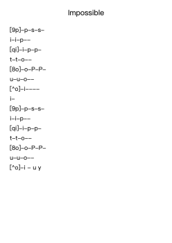 Impossible