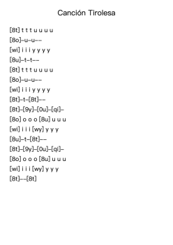 Canción Tirolesa