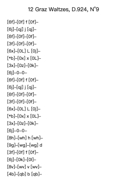 12 Graz Waltzes, D.924, No. 9