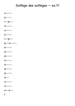 Solfège des solfèges - ex.17