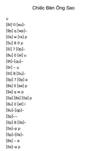 Chiếc Đèn Ông Sao