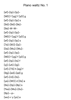 Piano Waltz No. 1