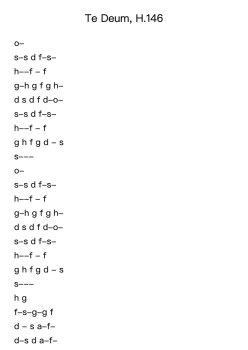 Te Deum, H.146