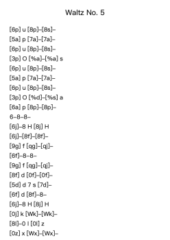 Waltz No. 5