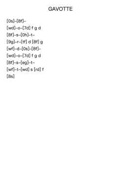 Gavotte