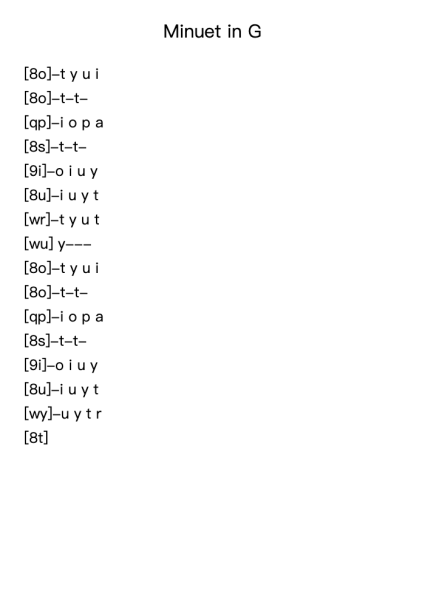 Minuet in G Major, BWV Anh. 114