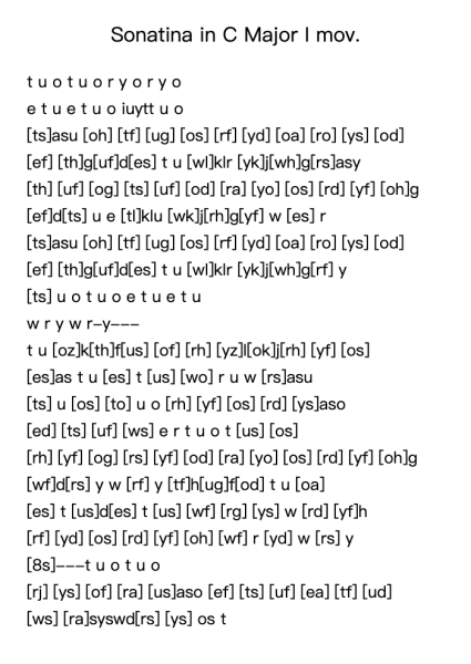 Sonatina in C Major