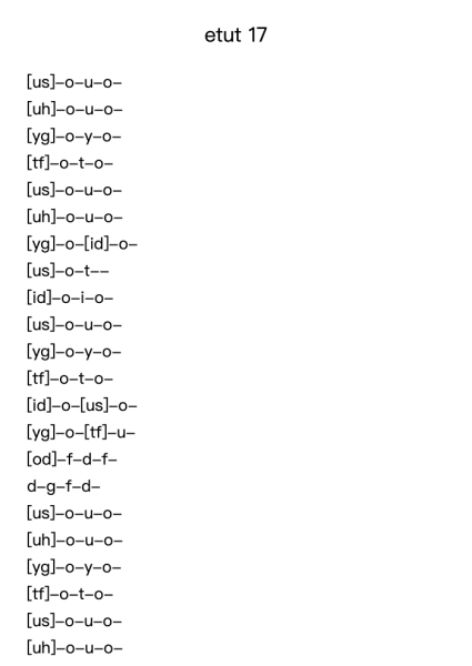 Etude No. 17