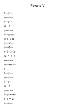 Pavana V – Luys de Milan