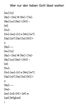 Wer nur den lieben Gott lässt walten, BWV 434