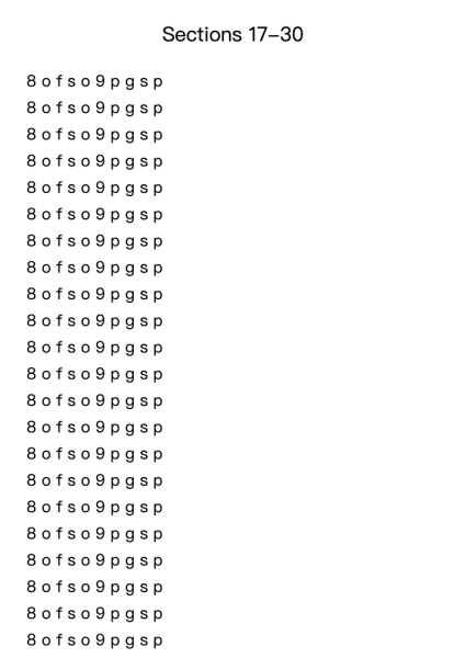 Sections 17-30