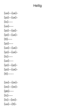 Heilig, Heilig, Heilig, D. 872