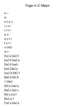 Fuga in C Major