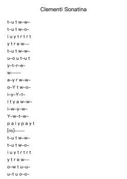 Sonatina