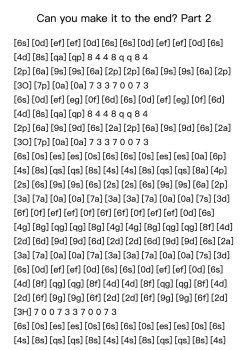 Can you make it to the end? Part 2