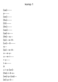 Komp 1