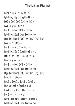 The Little Pianist Op.823 No.24