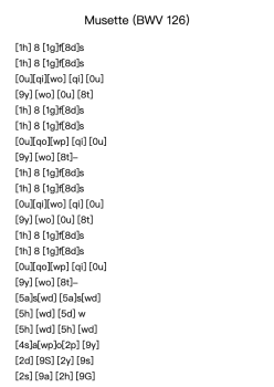 Musette in D Major, BWV Anh. 126