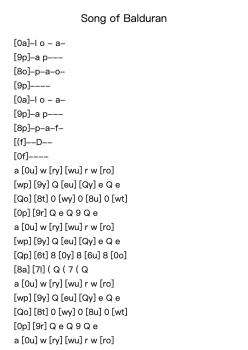 Song of Balduran