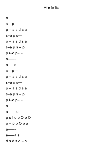 Perfidia